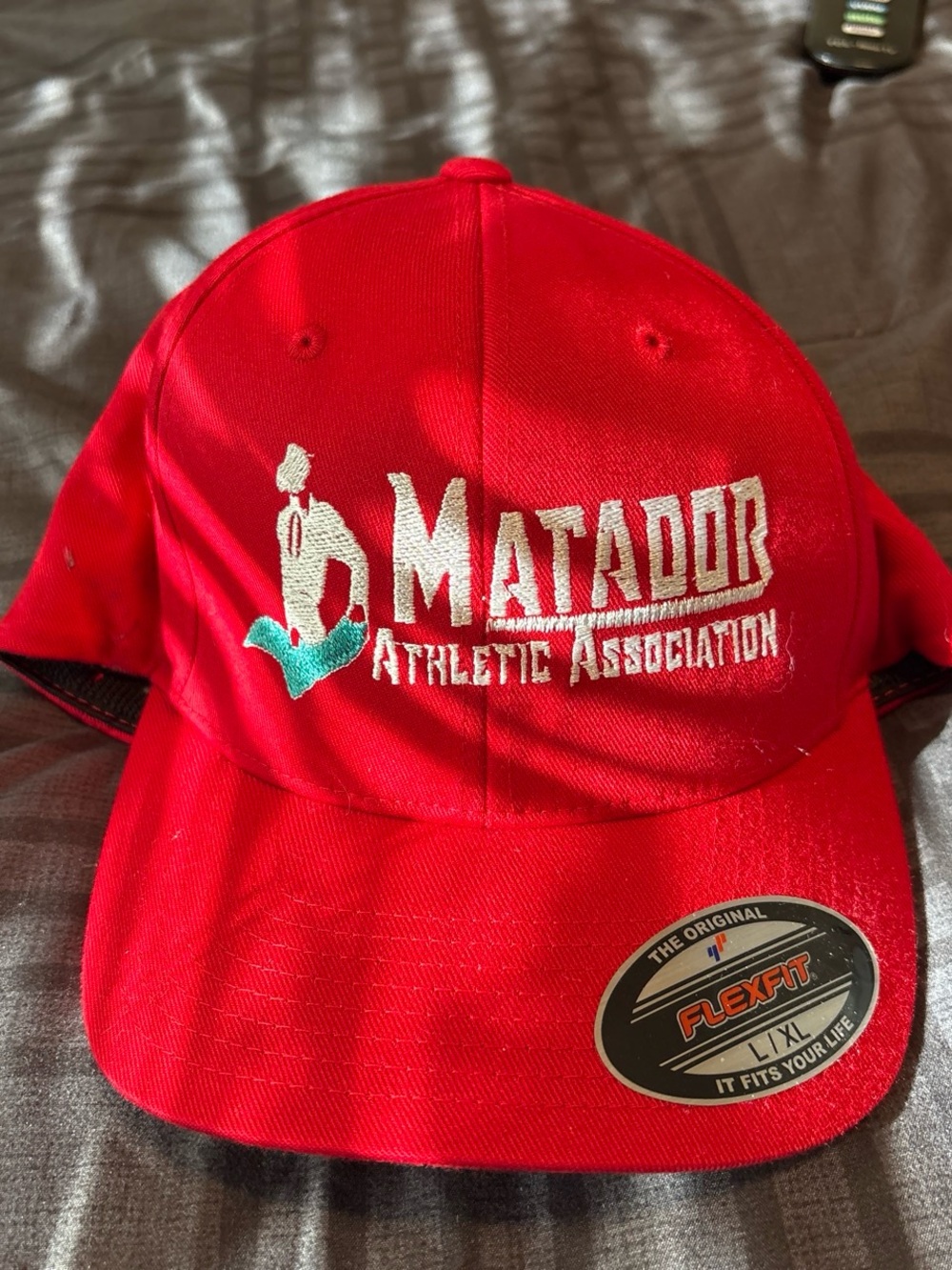 Port Authority Red Matador Athletic Association Flexfit Cap